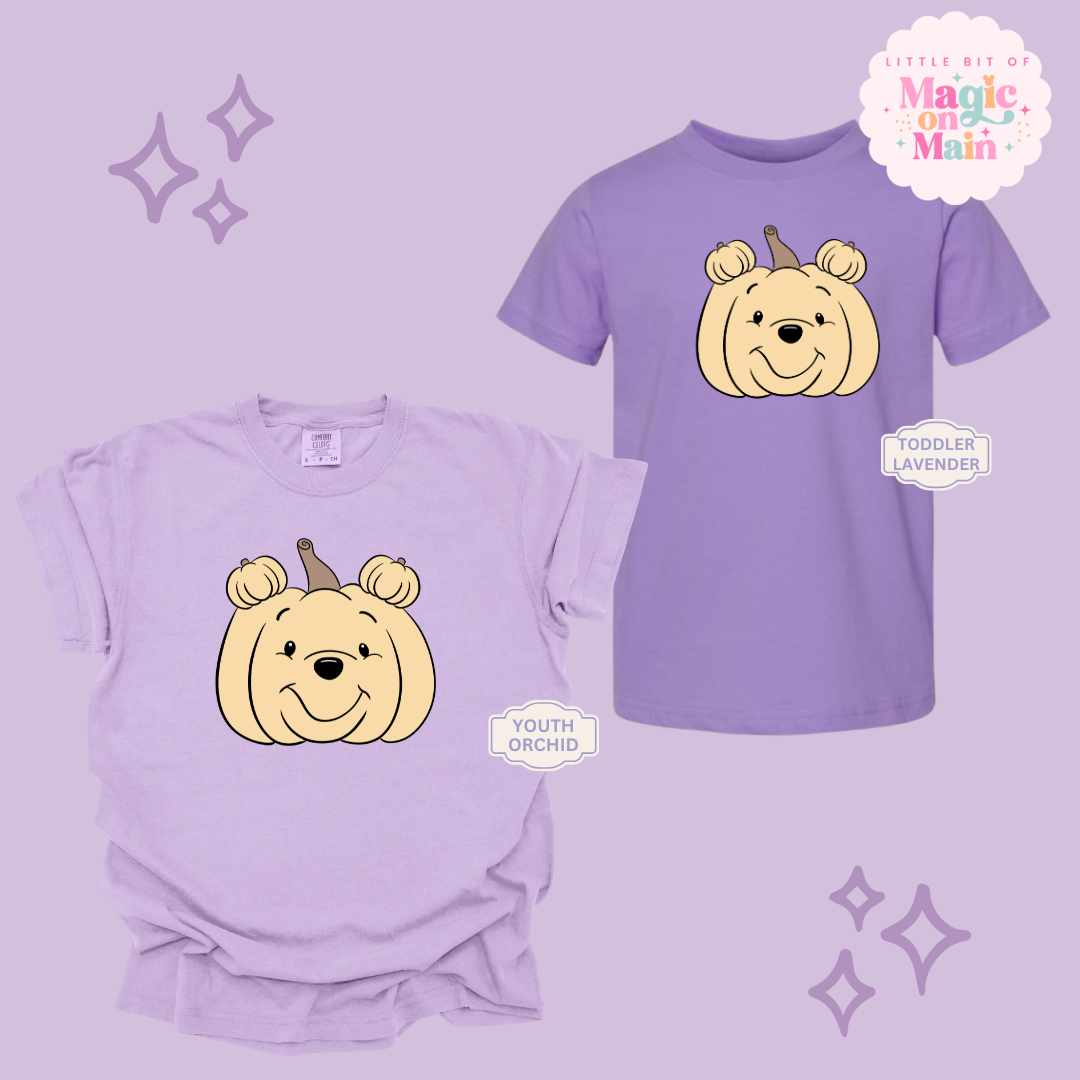 PRINTED POOH PUMPKIN - YOUTH/TODDLER