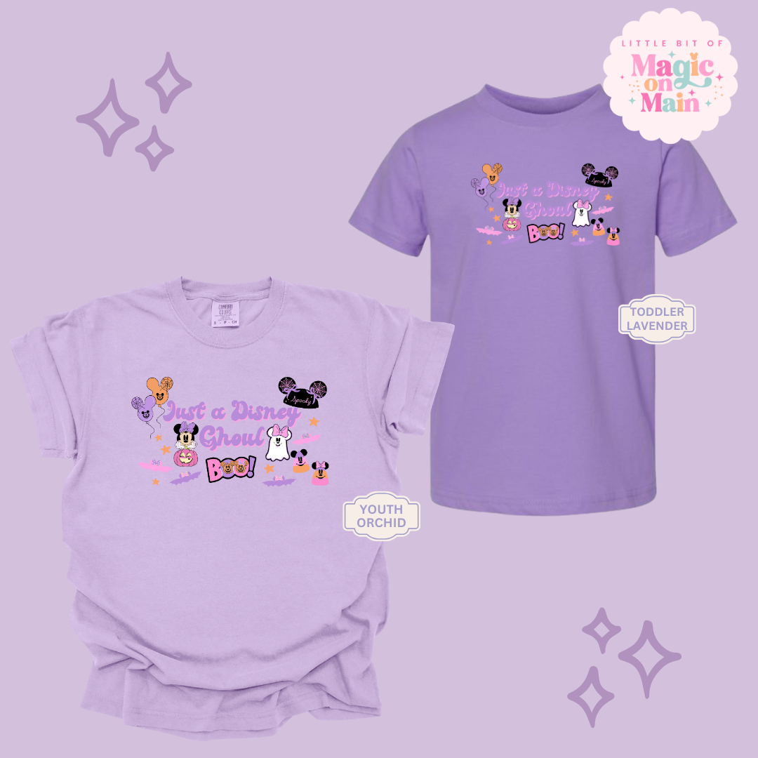 PRINTED JUST A GHOUL ELEMENTS - EXCLUSIVE TO MOM - YOUTH/TODDLER