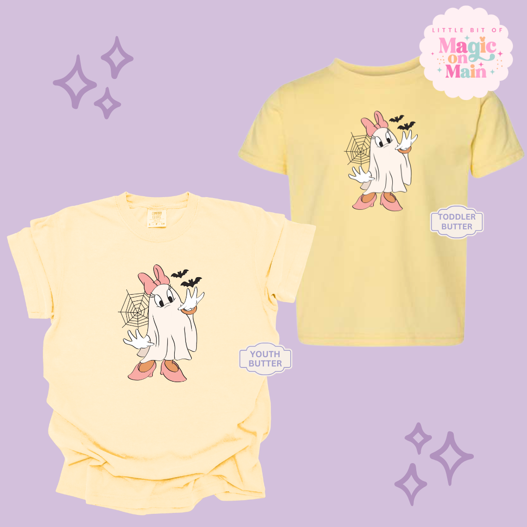 PRINTED GHOST DAISY - YOUTH/TODDLER