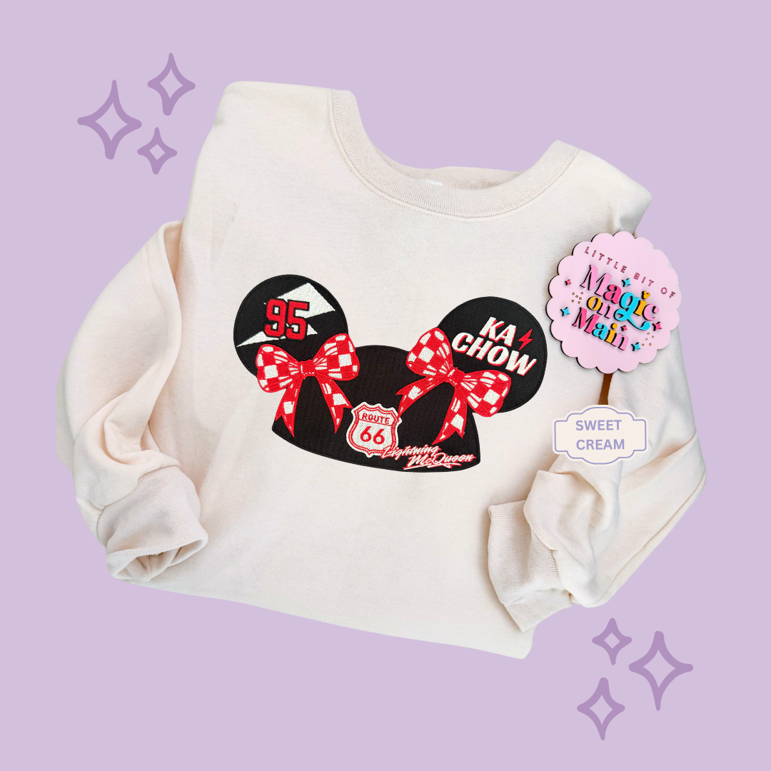 EMBROIDERED RED LMQ HAT - EXCLUSIVE COLLAB - ADULT SWEATSHIRT
