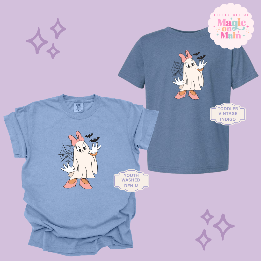 PRINTED GHOST DAISY - YOUTH/TODDLER
