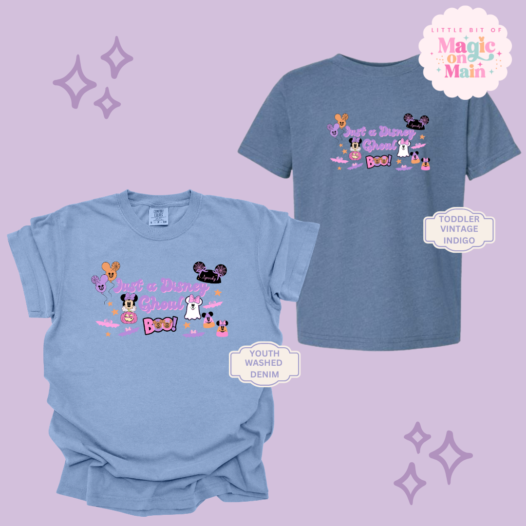 PRINTED JUST A GHOUL ELEMENTS - EXCLUSIVE TO MOM - YOUTH/TODDLER