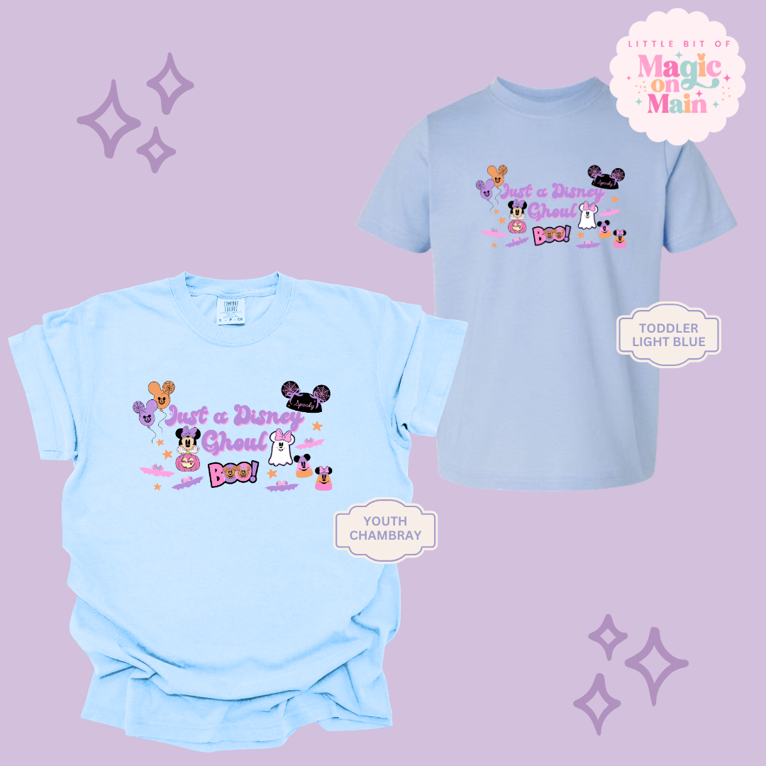 PRINTED JUST A GHOUL ELEMENTS - EXCLUSIVE TO MOM - YOUTH/TODDLER