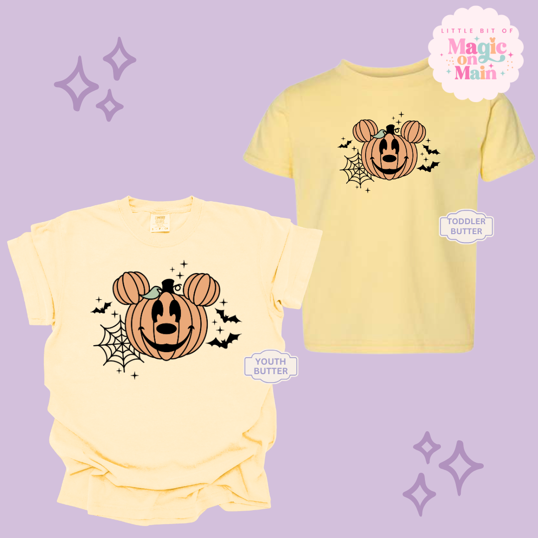 PRINTED ORANGE PUMPKIN - EXCLUSIVE TO MoM - YOUTH/TODDLER