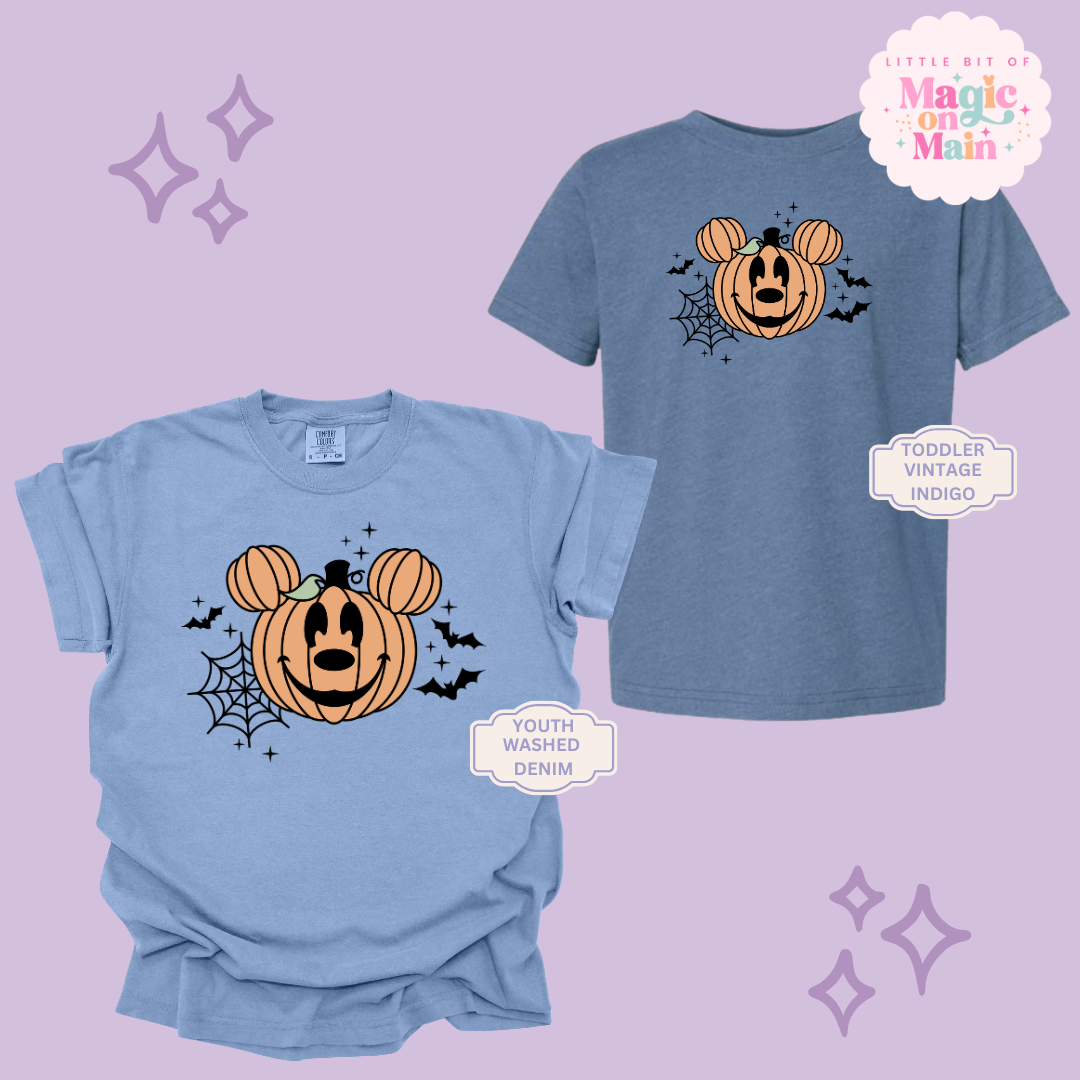 PRINTED ORANGE PUMPKIN - EXCLUSIVE TO MoM - YOUTH/TODDLER