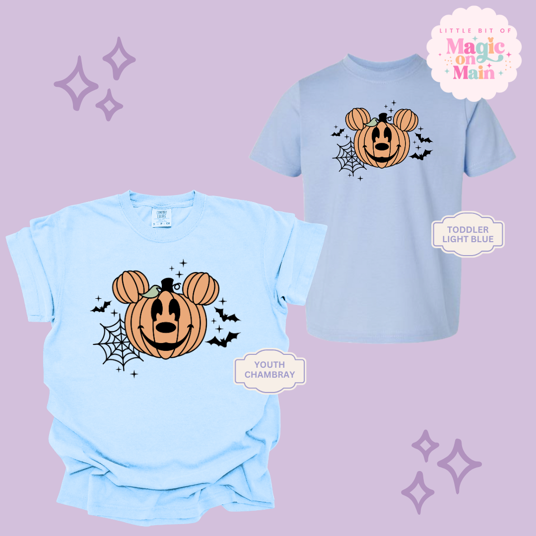 PRINTED ORANGE PUMPKIN - EXCLUSIVE TO MoM - YOUTH/TODDLER