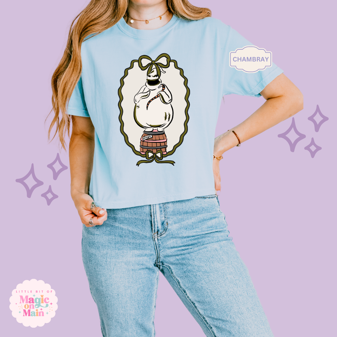 PRINTED OOGIE COQUETTE - WOMENS BOXY T-SHIRT