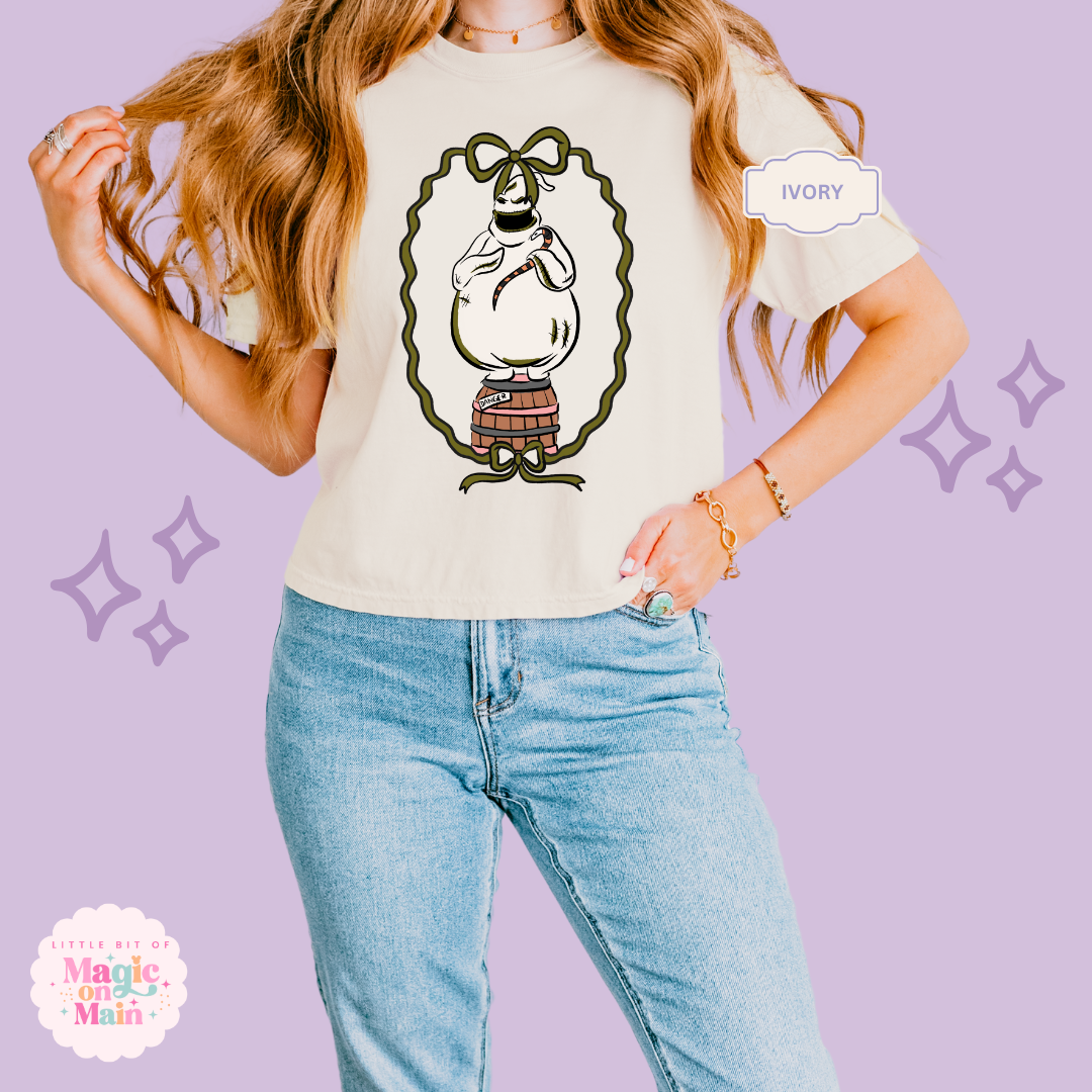 PRINTED OOGIE COQUETTE - WOMENS BOXY T-SHIRT