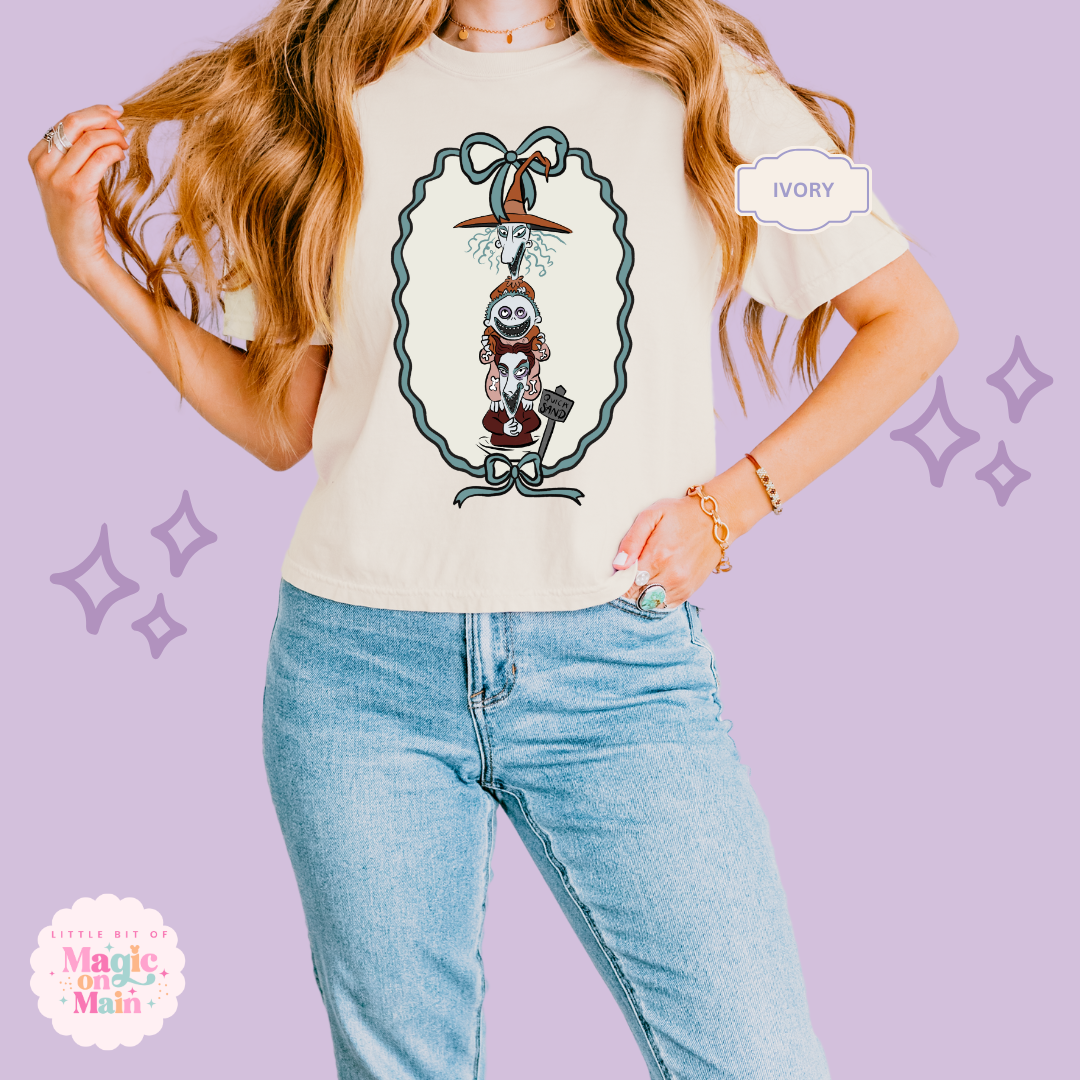 PRINTED LOCK SHOCK BARREL - WOMENS BOXY T-SHIRT