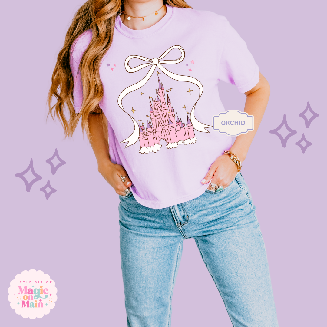 PRINTED CASTLE - WOMENS BOXY T-SHIRT
