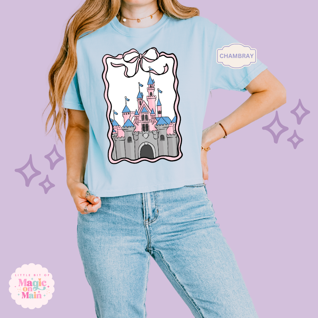 PRINTED DLAND COQUETTE - WOMENS BOXY T-SHIRT