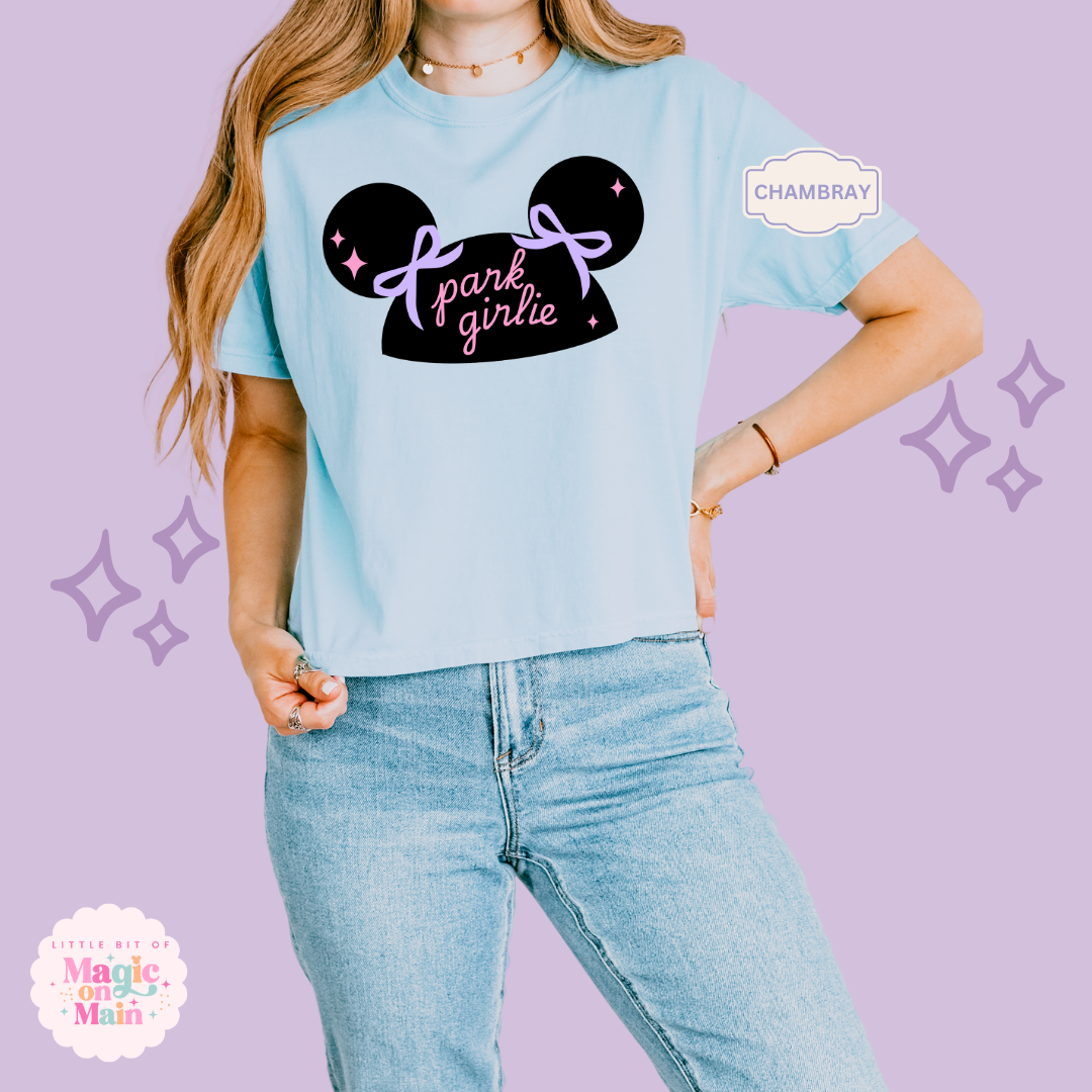 PRINTED PARK GIRLIE HAT - EXCLUSIVE TO MoM - WOMENS BOXY T-SHIRT