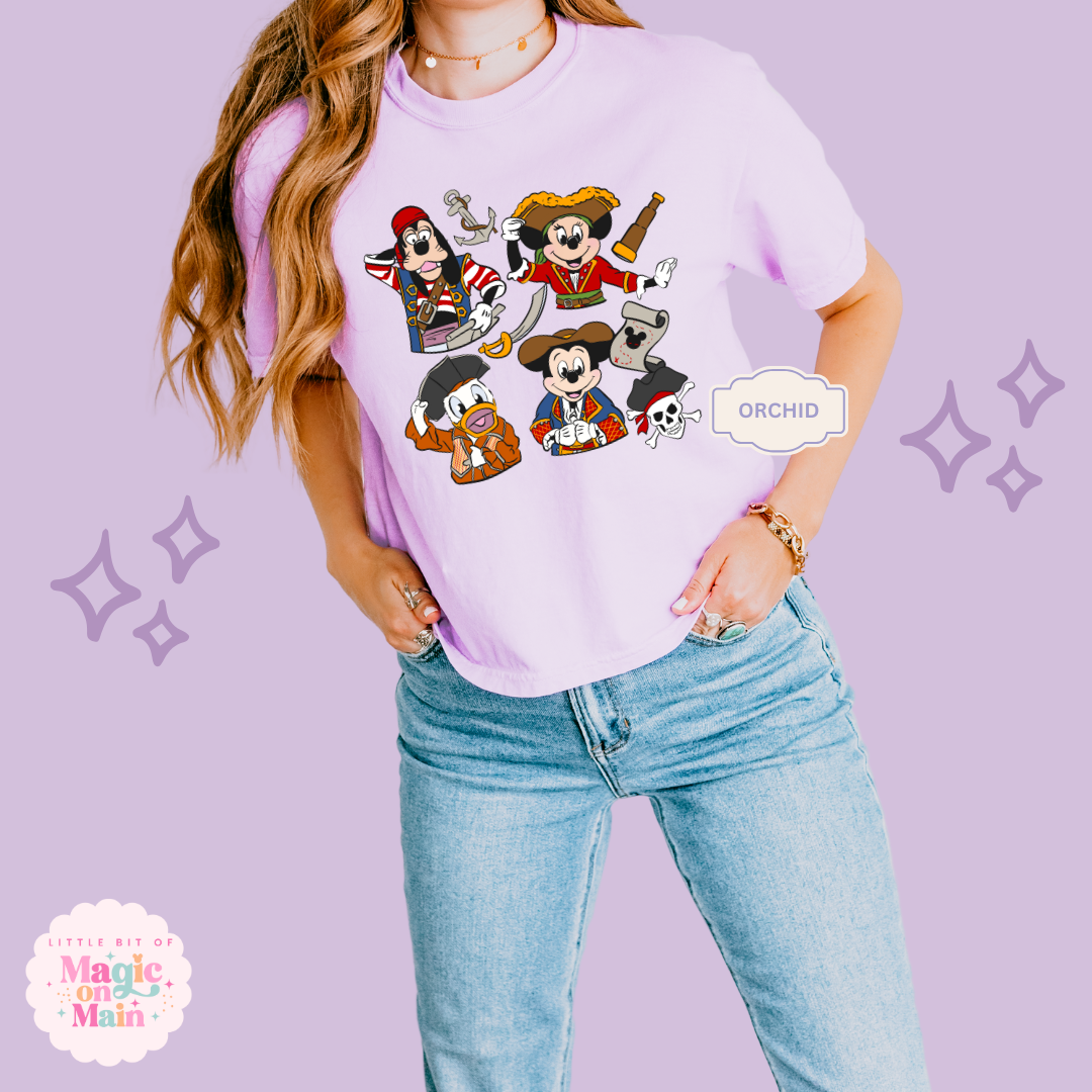 PRINTED PIRATES 2 - WOMENS BOXY T-SHIRT