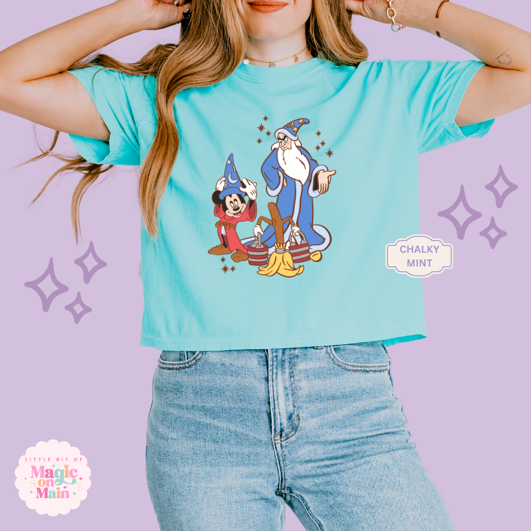 PRINTED SORCERER - WOMENS BOXY T-SHIRT