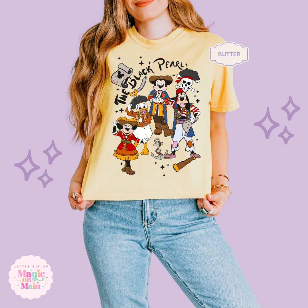 PRINTED PIRATES - WOMENS BOXY T-SHIRT