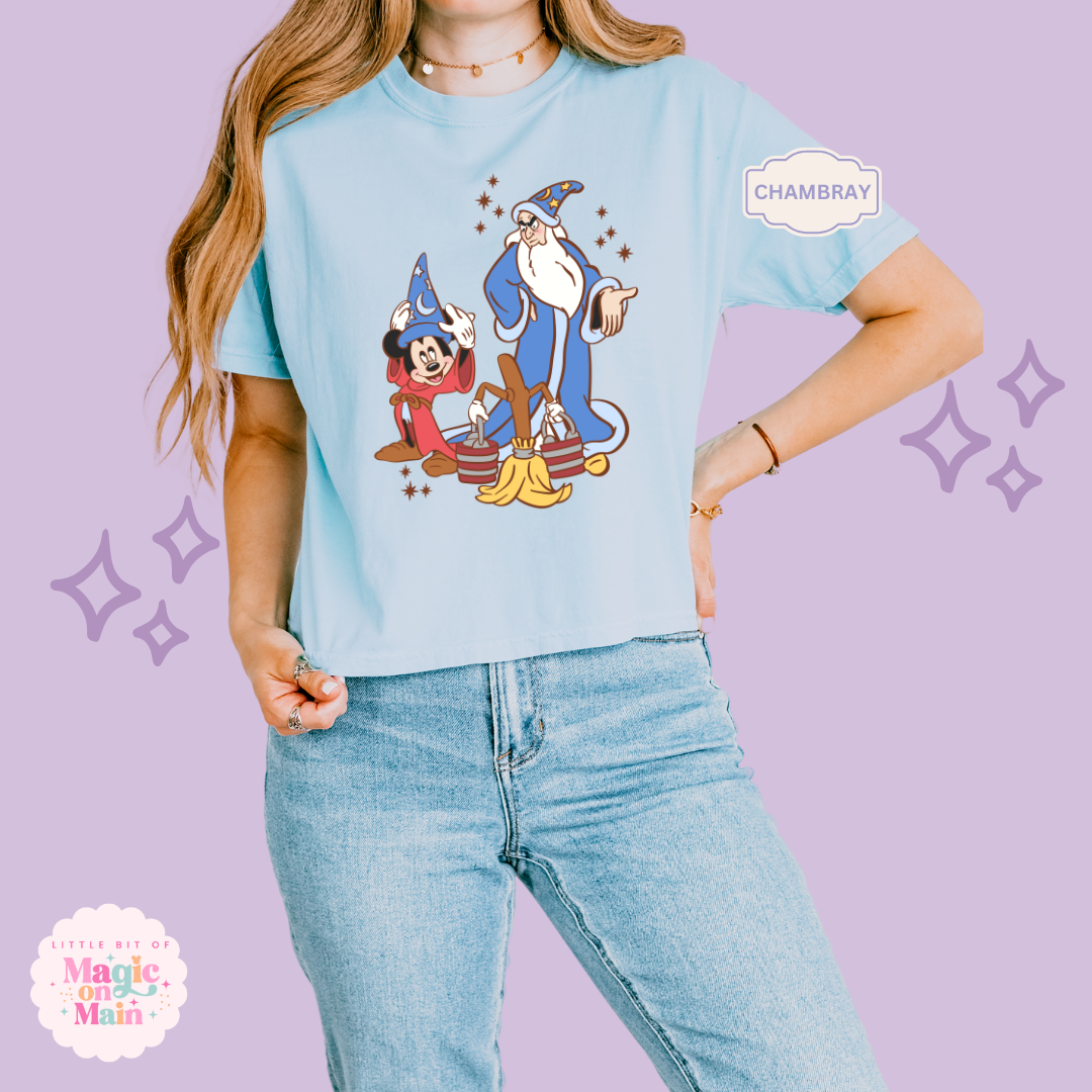 PRINTED SORCERER - WOMENS BOXY T-SHIRT