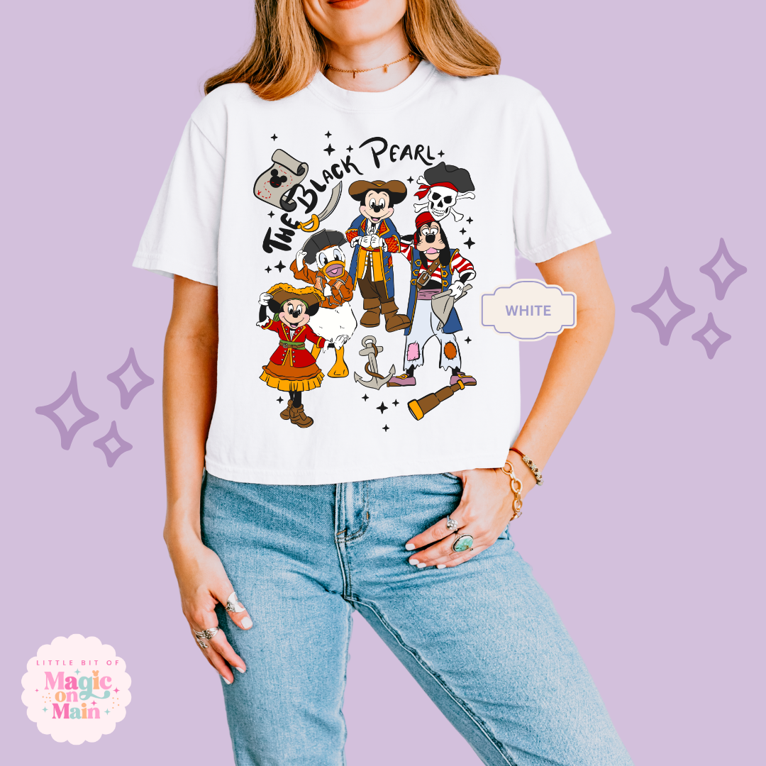 PRINTED PIRATES - WOMENS BOXY T-SHIRT