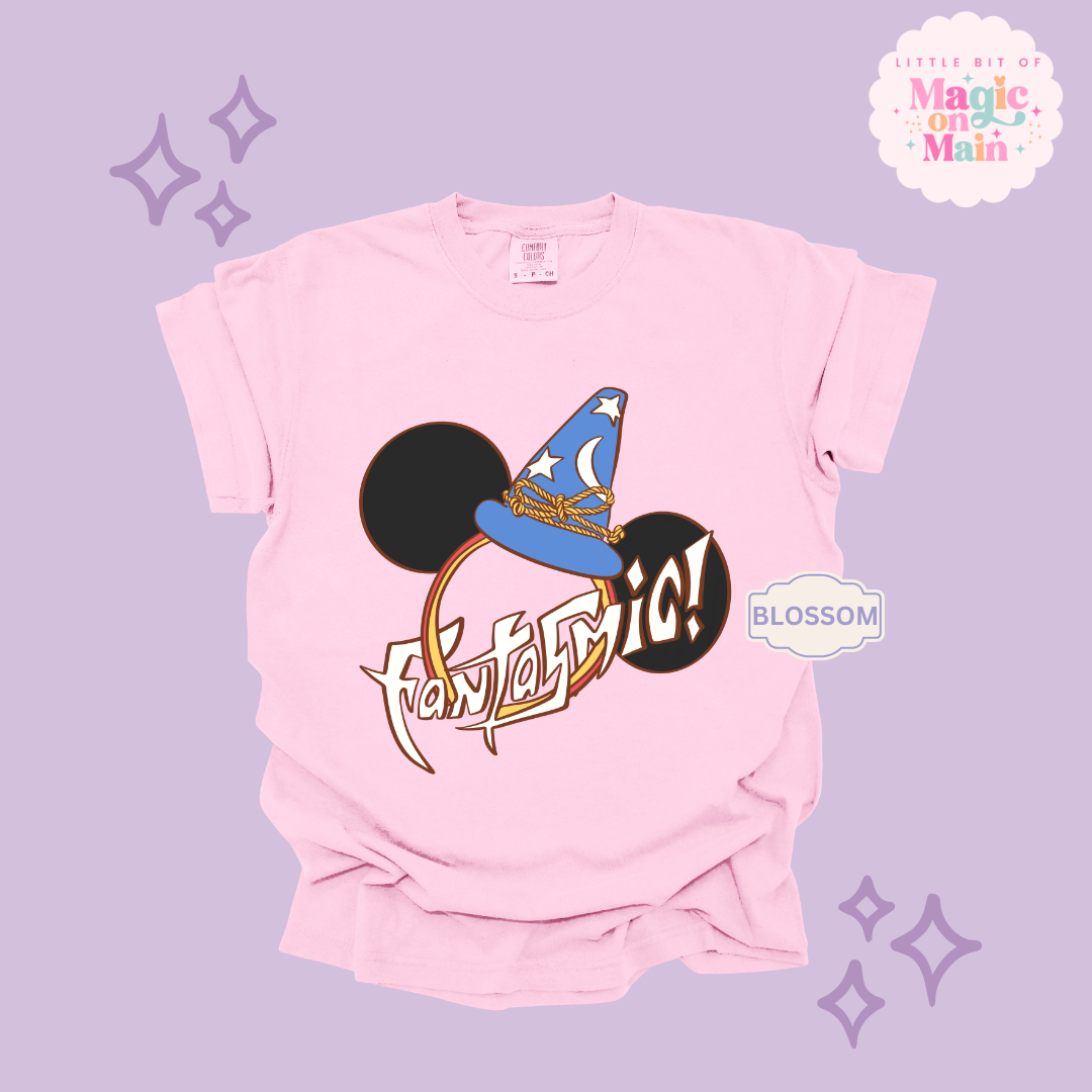 PRINTED FANTASMIC EARS - ADULT T-SHIRT