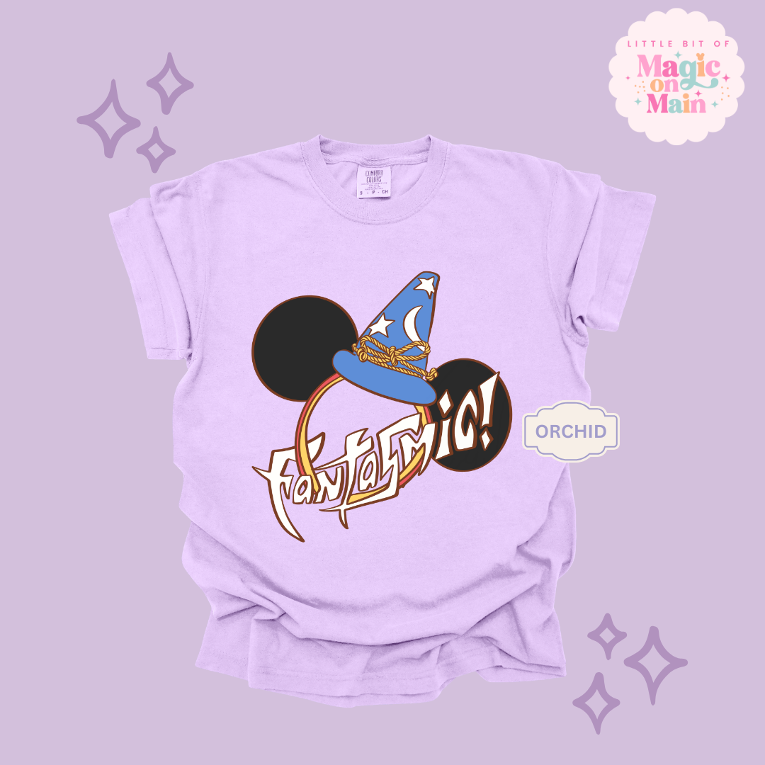 PRINTED FANTASMIC EARS - ADULT T-SHIRT