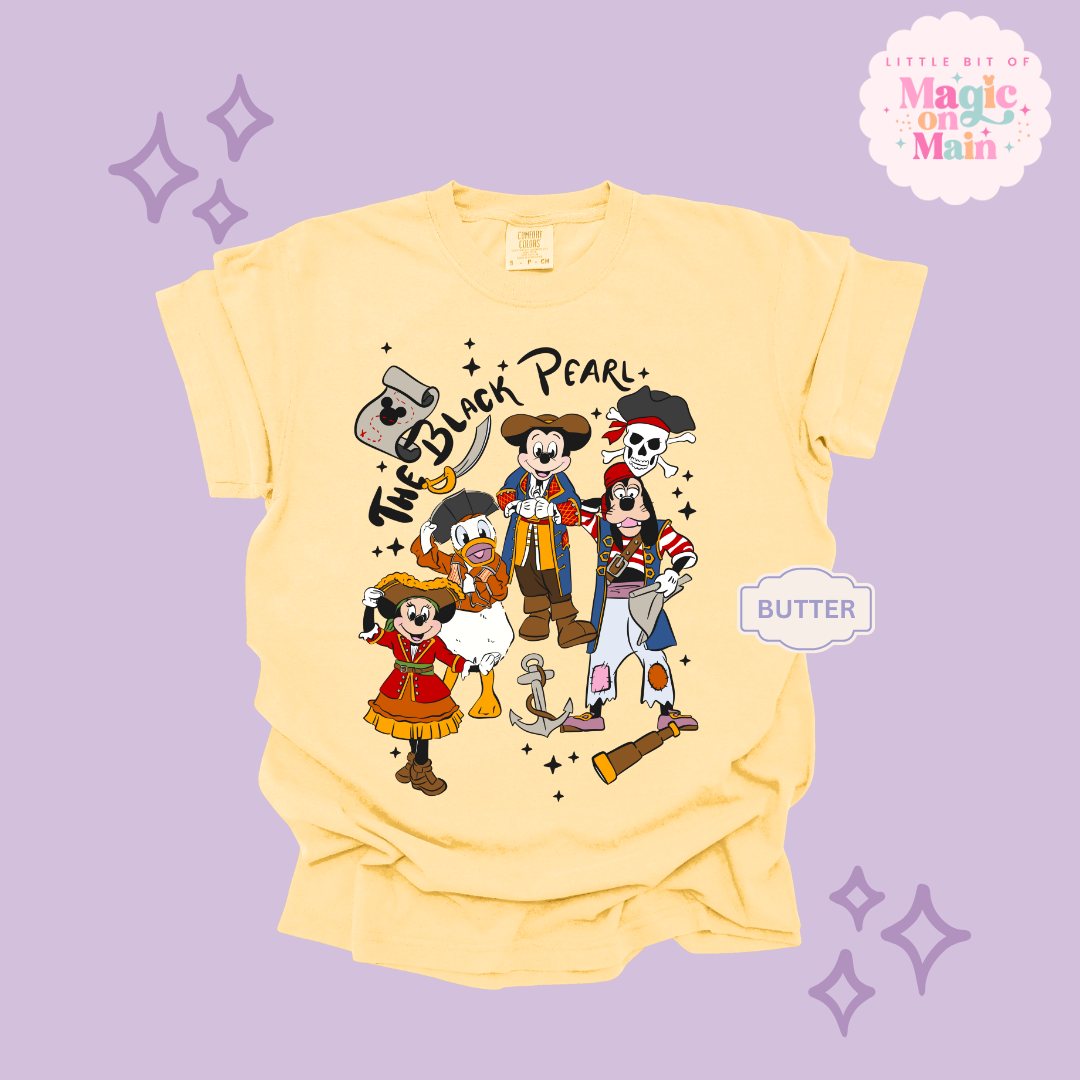 PRINTED PIRATES - ADULT T-SHIRT
