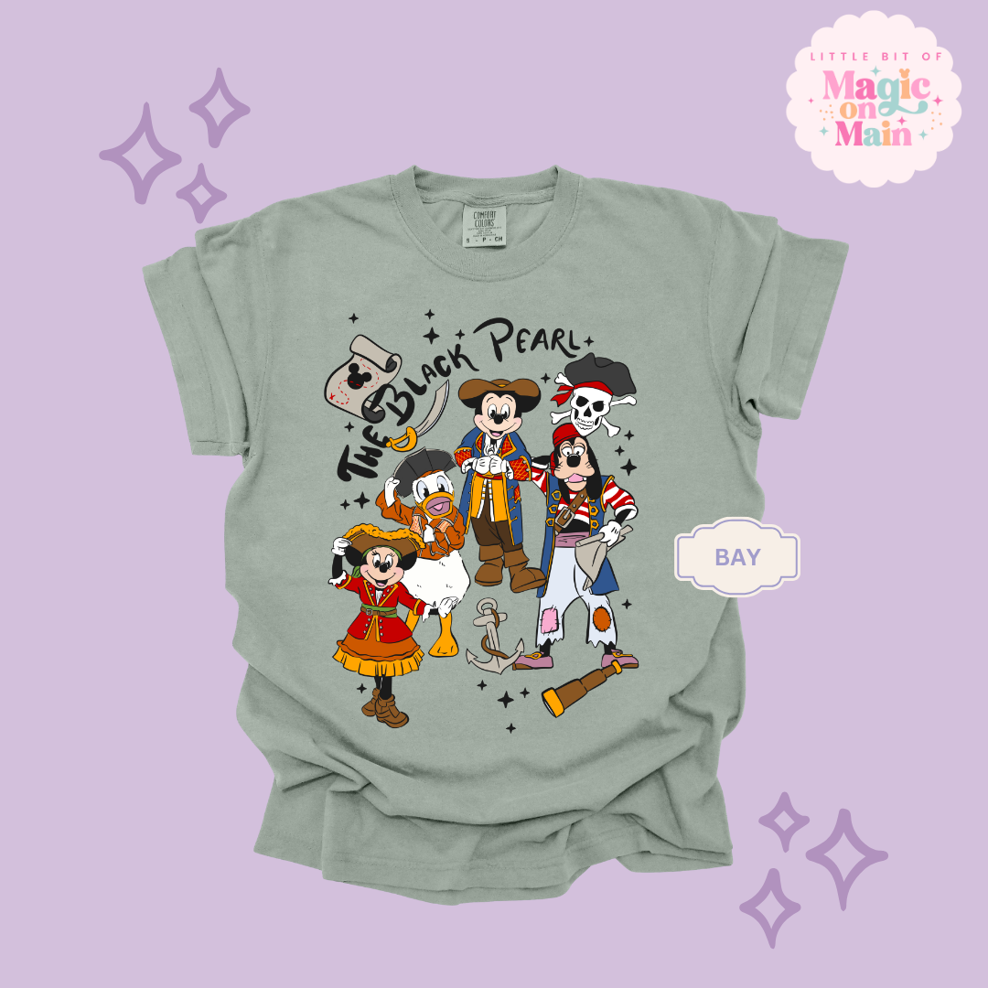 PRINTED PIRATES - ADULT T-SHIRT