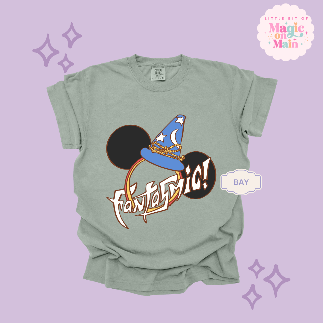 PRINTED FANTASMIC EARS - ADULT T-SHIRT