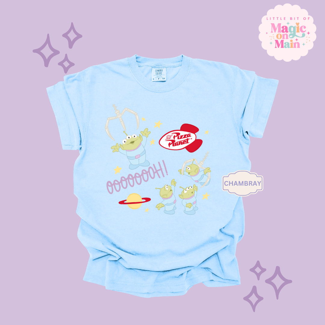 PRINTED ALIENS - EXCLUSIVE TO MoM - ADULT T-SHIRT