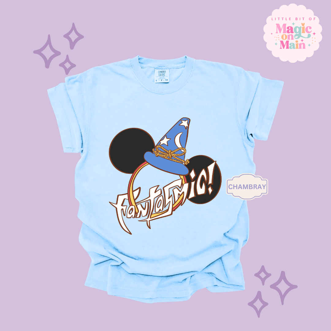 PRINTED FANTASMIC EARS - ADULT T-SHIRT