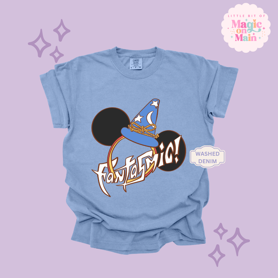 PRINTED FANTASMIC EARS - ADULT T-SHIRT