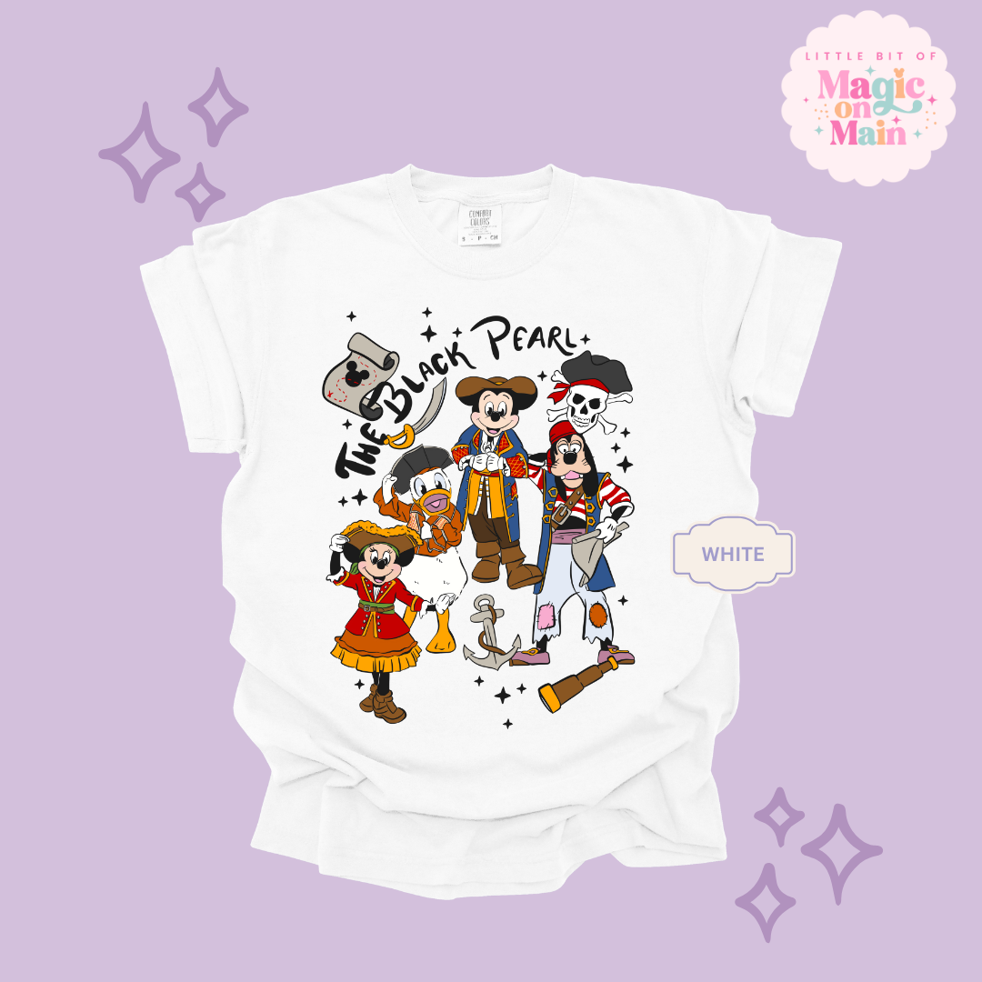 PRINTED PIRATES - ADULT T-SHIRT
