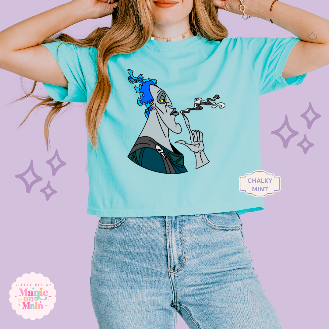 PRINTED HADES - WOMENS BOXY T-SHIRT