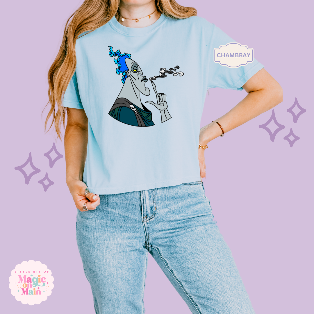 PRINTED HADES - WOMENS BOXY T-SHIRT