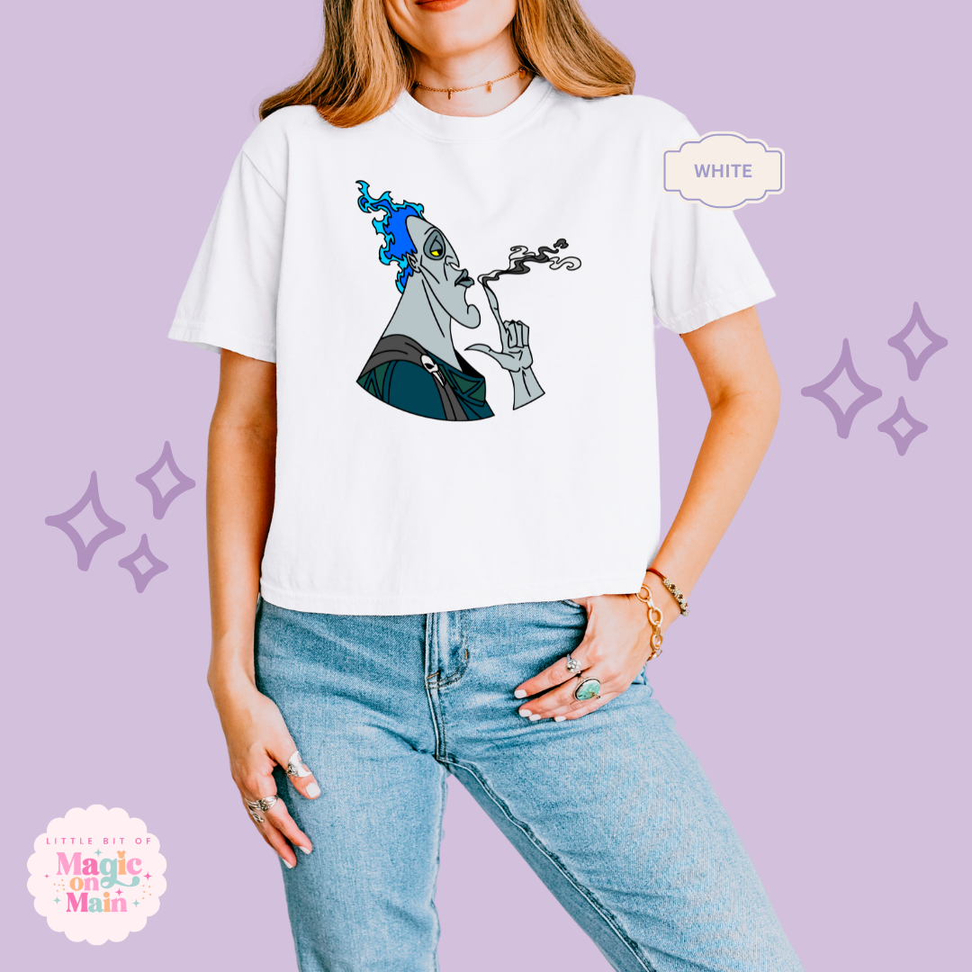 PRINTED HADES - WOMENS BOXY T-SHIRT