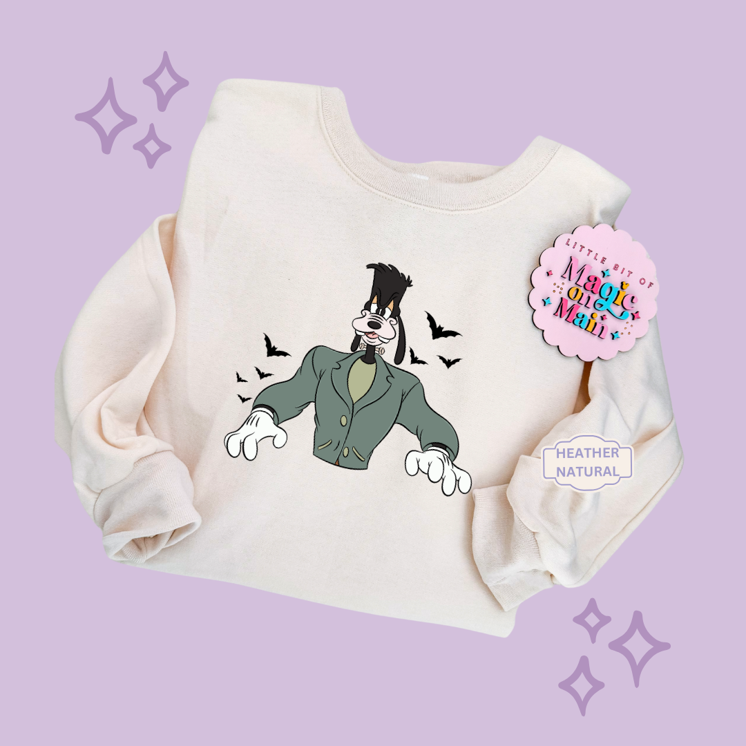 PRINTED SPOOKY GOOFY - EXCLUSIVE TO MoM - TODDLER / YOUTH SWEATSHIRT