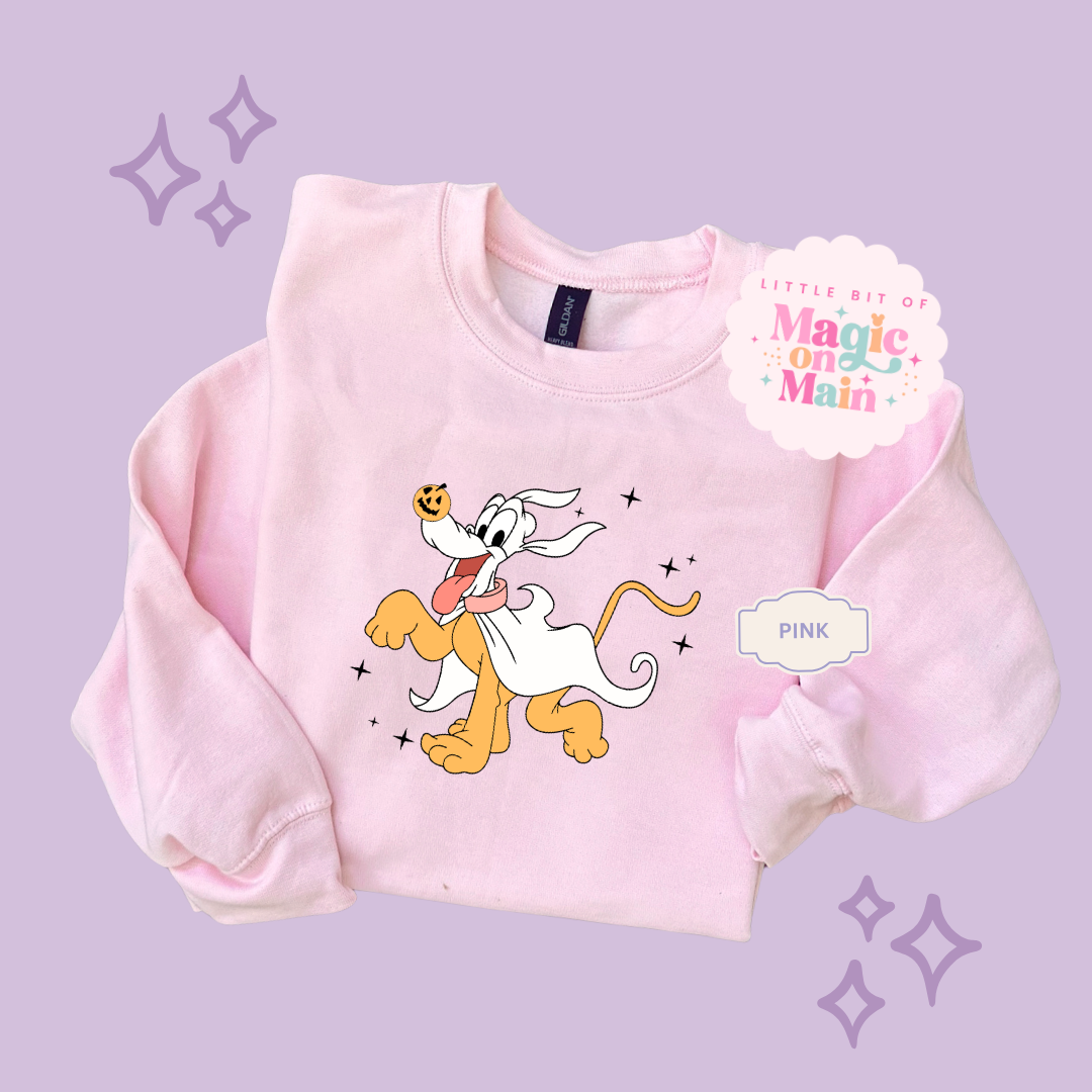 PRINTED GHOST PLUTO - TODDLER / YOUTH SWEATSHIRT
