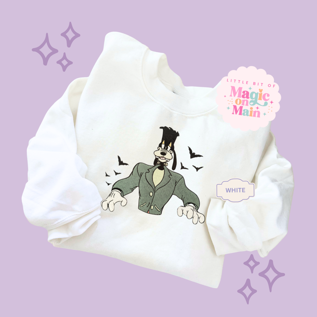 EMBROIDERED SPOOKY GOOFY - EXCLUSIVE TO MoM - ADULT SWEATSHIRT