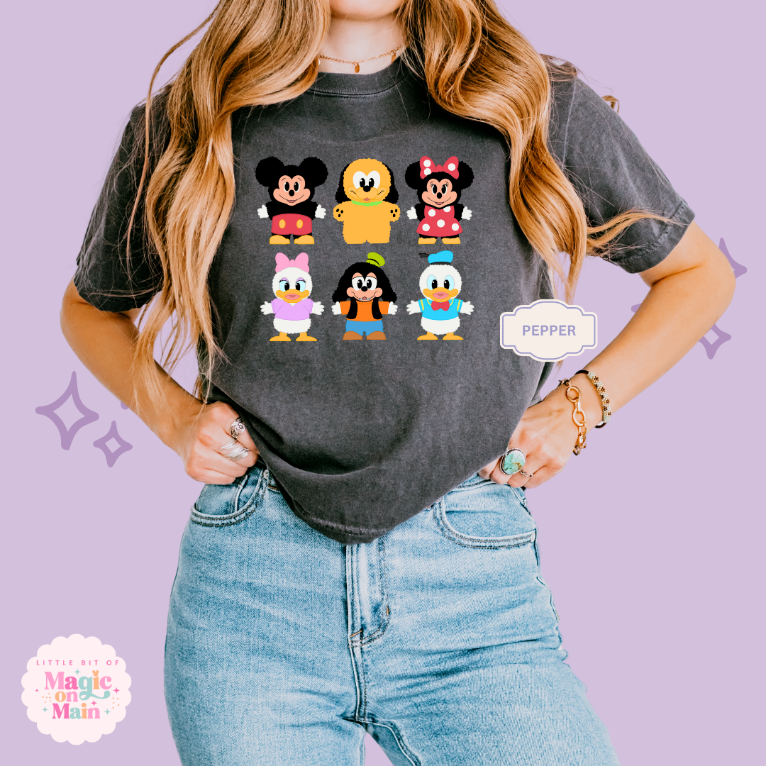 STUFFED CHARACTERS - WOMENS BOXY T-SHIRT