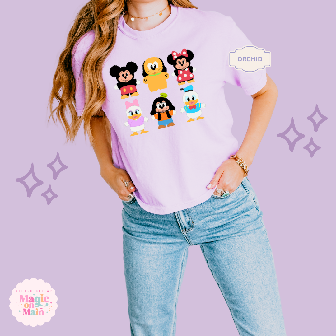 STUFFED CHARACTERS - WOMENS BOXY T-SHIRT