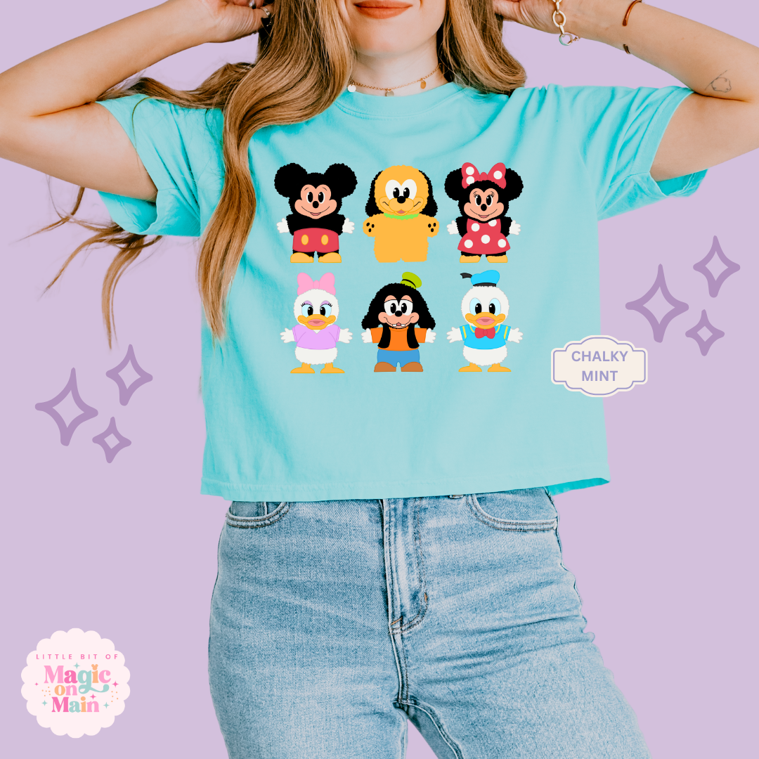 STUFFED CHARACTERS - WOMENS BOXY T-SHIRT