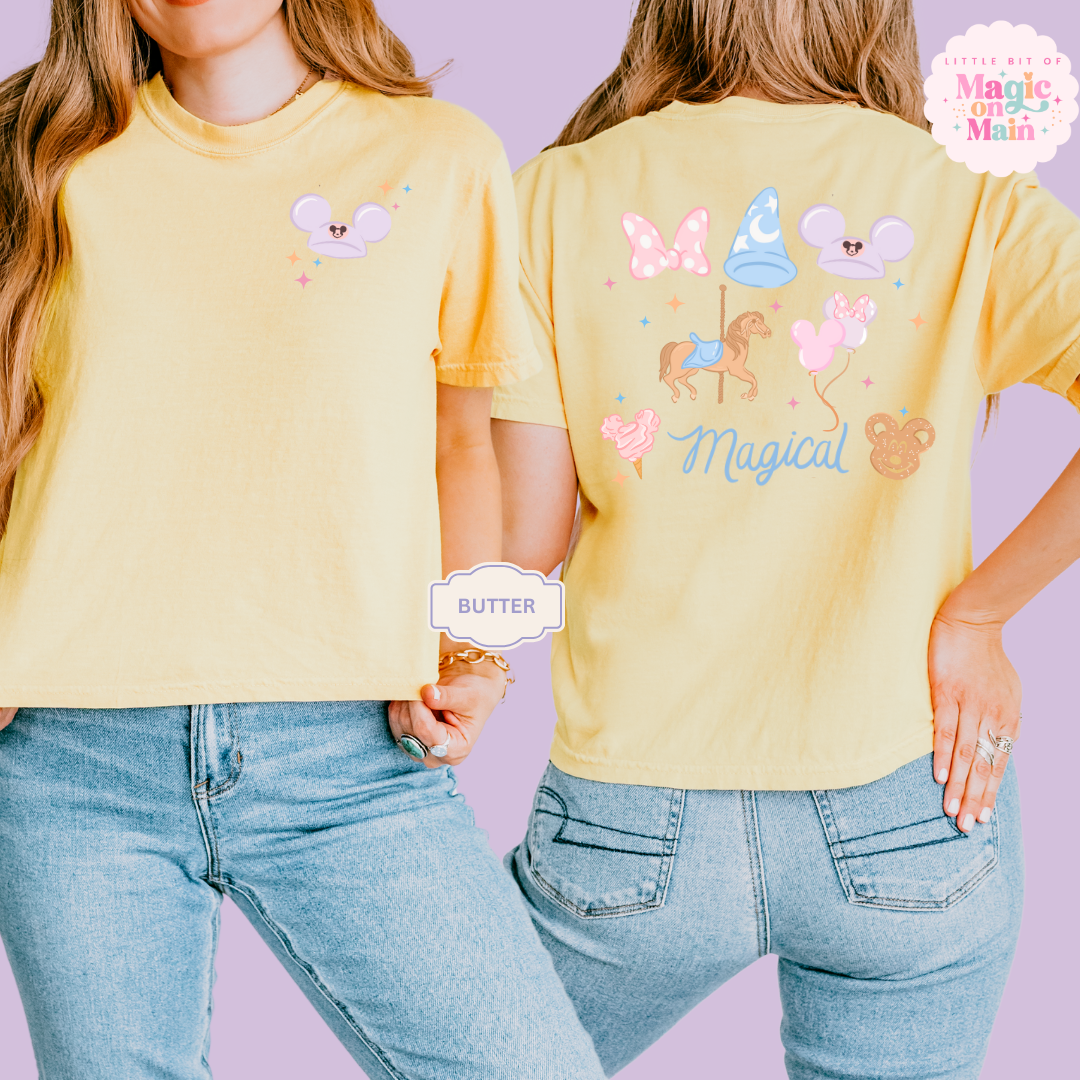 PRINTED MAGICAL FRONT AND BACK - EXCLUSIVE TO MoM - WOMENS BOXY T-SHIRT