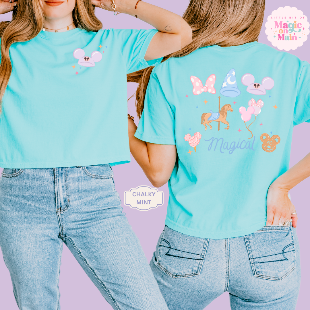 PRINTED MAGICAL FRONT AND BACK - EXCLUSIVE TO MoM - WOMENS BOXY T-SHIRT