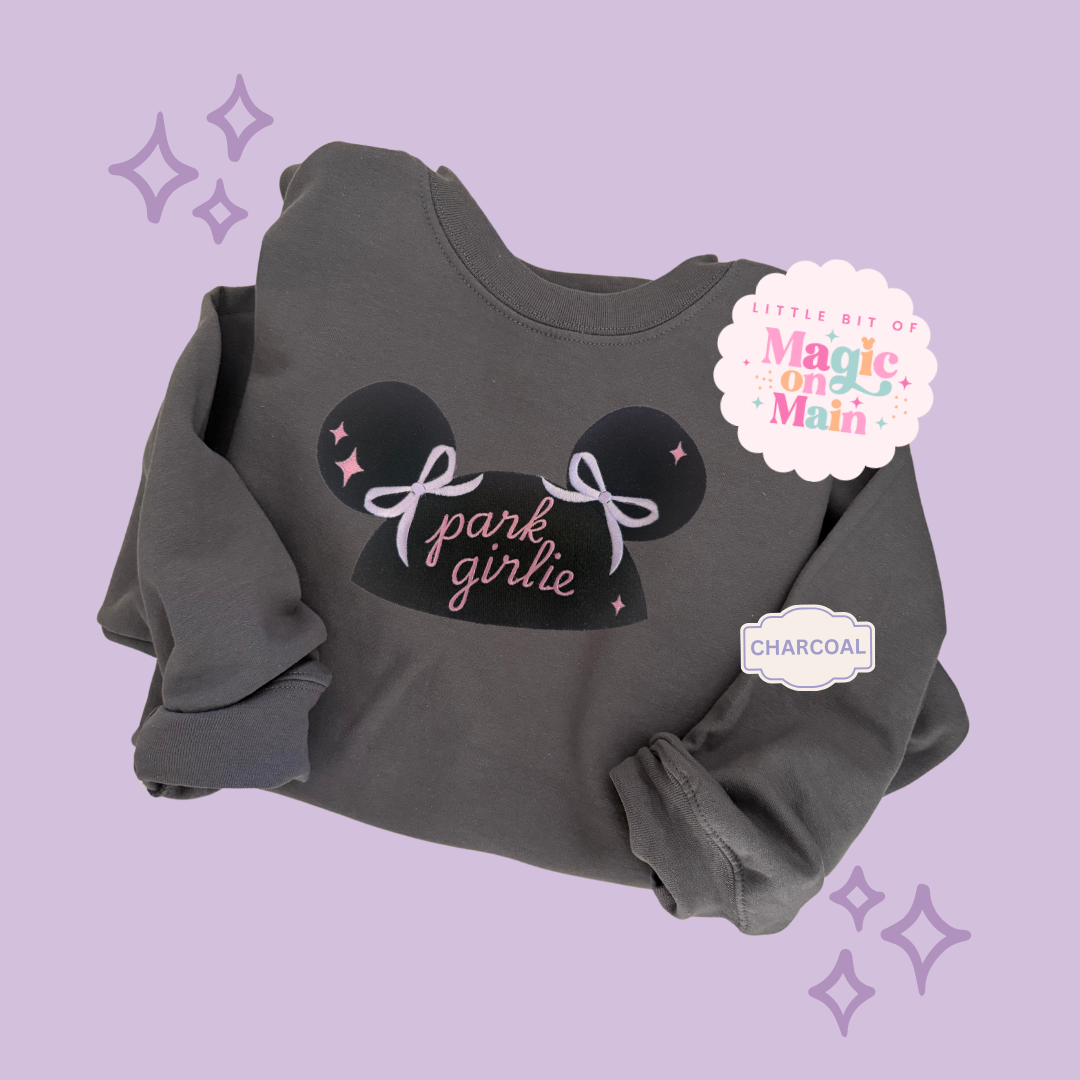 EMBROIDERED PARK GIRLIE HAT - EXCLUSIVE TO MoM - ADULT SWEATSHIRT