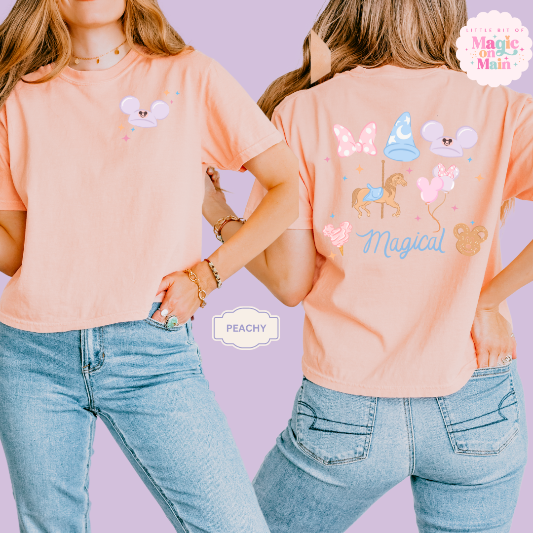 PRINTED MAGICAL FRONT AND BACK - EXCLUSIVE TO MoM - WOMENS BOXY T-SHIRT