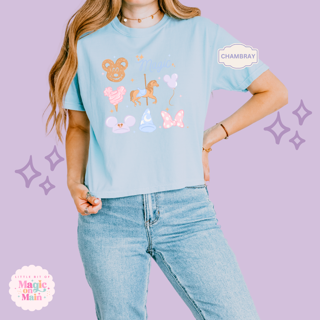 PRINTED MAGIC - EXCLUSIVE TO MoM - WOMENS BOXY T-SHIRT