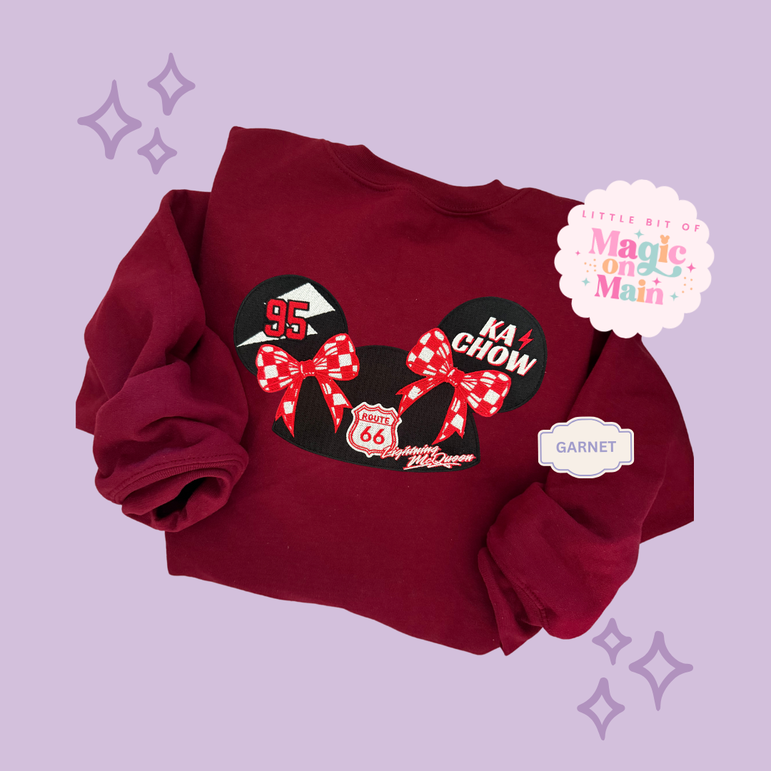 EMBROIDERED RED LMQ HAT - EXCLUSIVE COLLAB - ADULT SWEATSHIRT