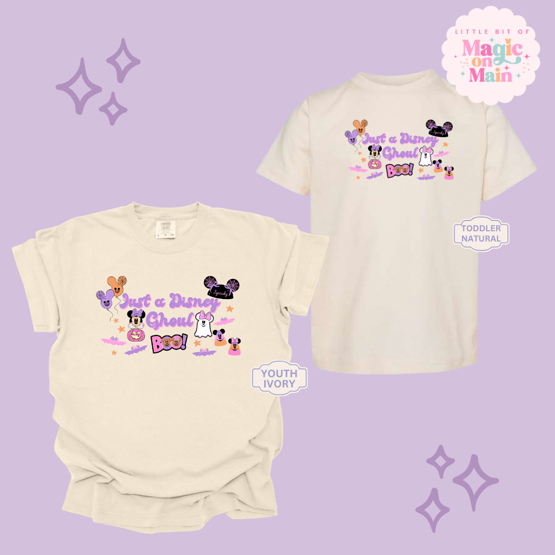 PRINTED JUST A GHOUL ELEMENTS - EXCLUSIVE TO MOM - YOUTH/TODDLER