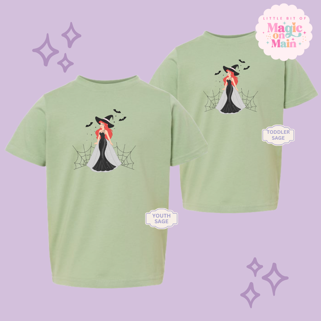 PRINTED SPOOKY ARIEL - YOUTH/TODDLER
