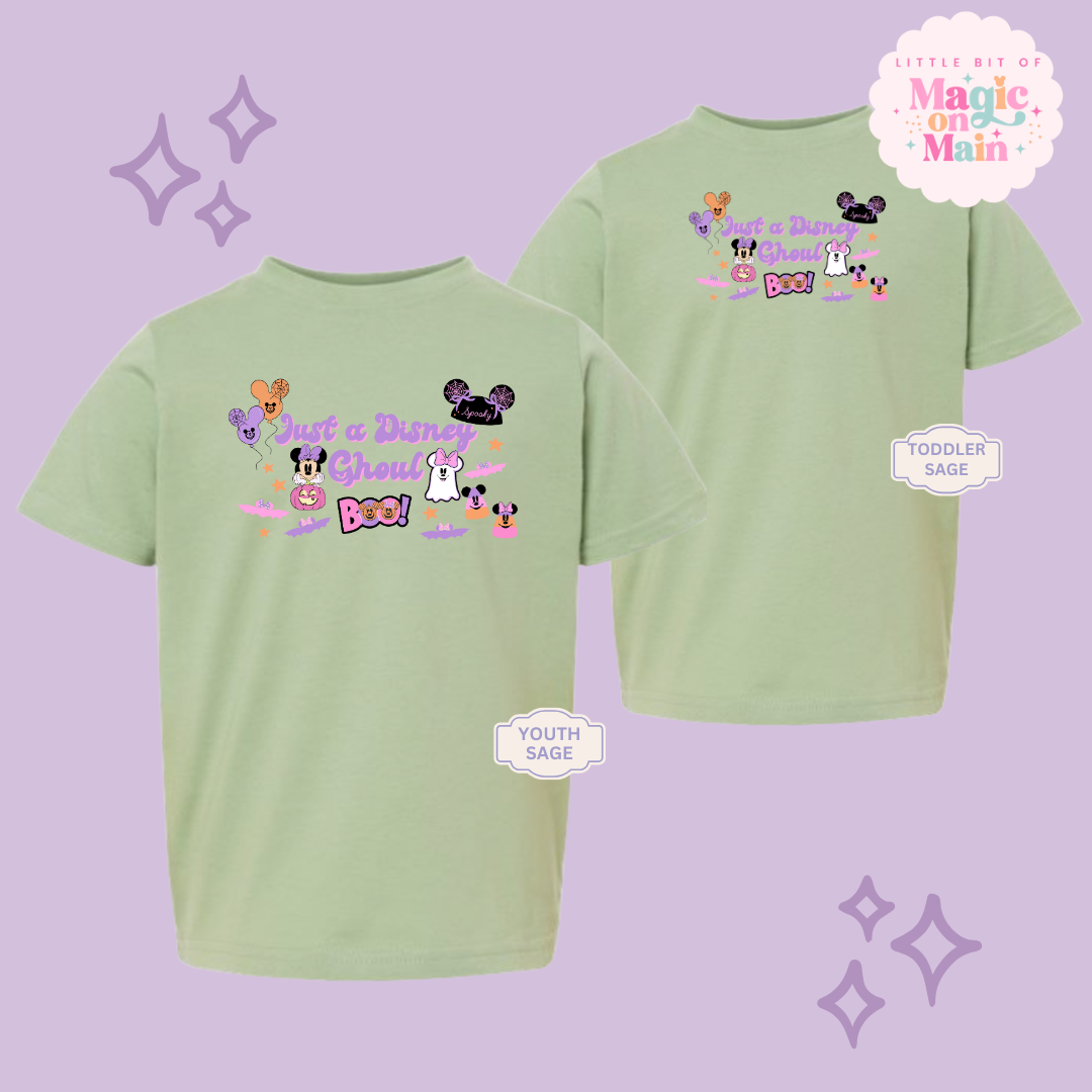 PRINTED JUST A GHOUL ELEMENTS - EXCLUSIVE TO MOM - YOUTH/TODDLER