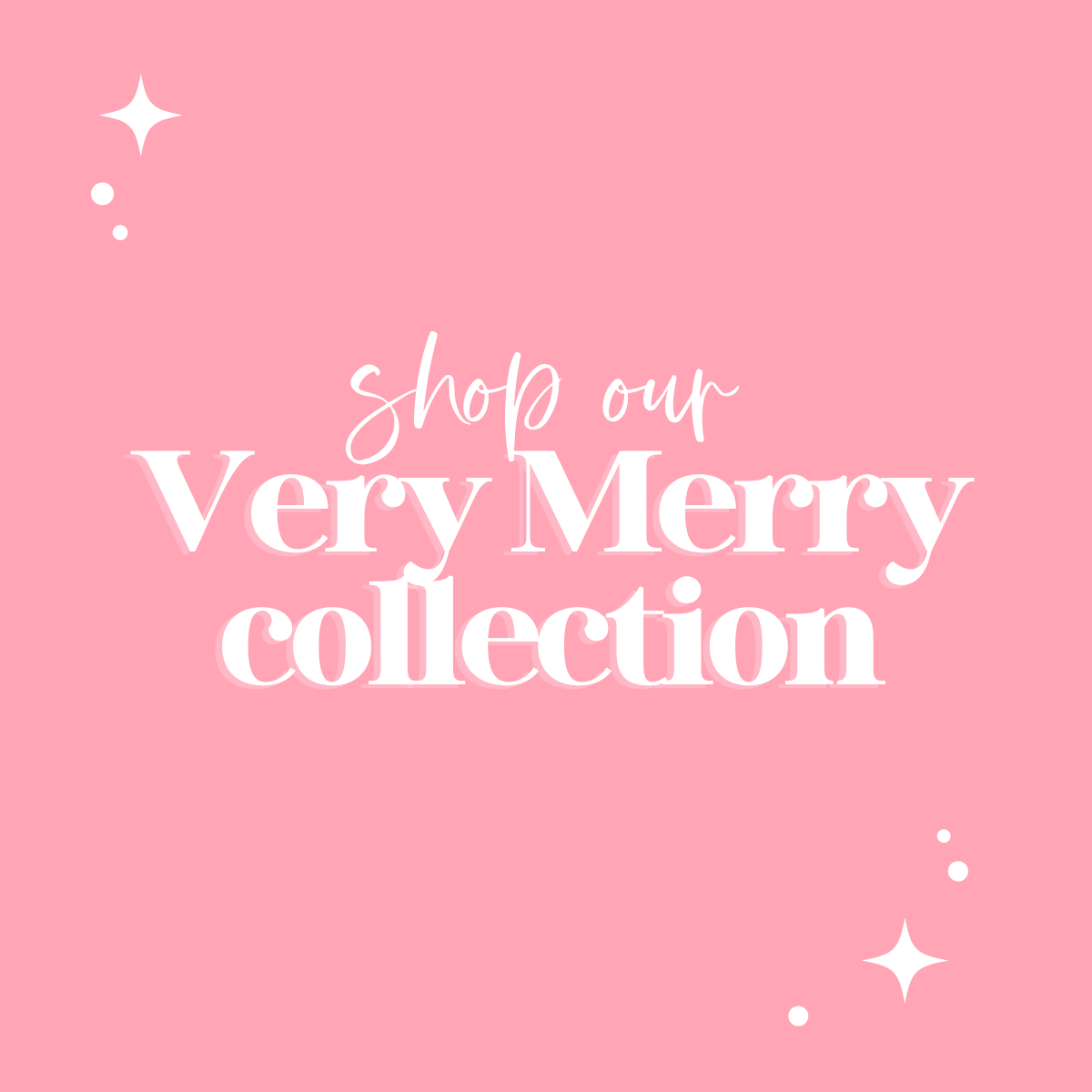 VERY MERRY COLLECTION DROPS AGAIN OCTOBER 17TH AT 4PM PST (5pm MDT, 6pm CST, 7PM EST). SEE IG FOR COUNTDOWN REMINDERS.