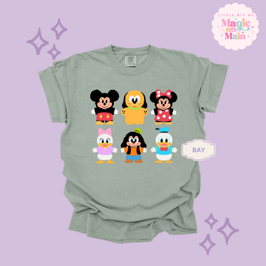 STUFFED CHARACTERS - ADULT T-SHIRT